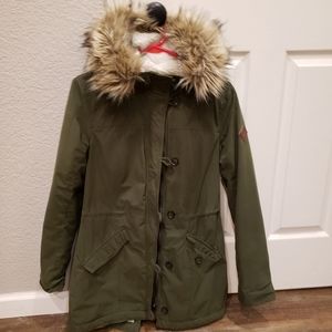 Hollister Sherpa Coat